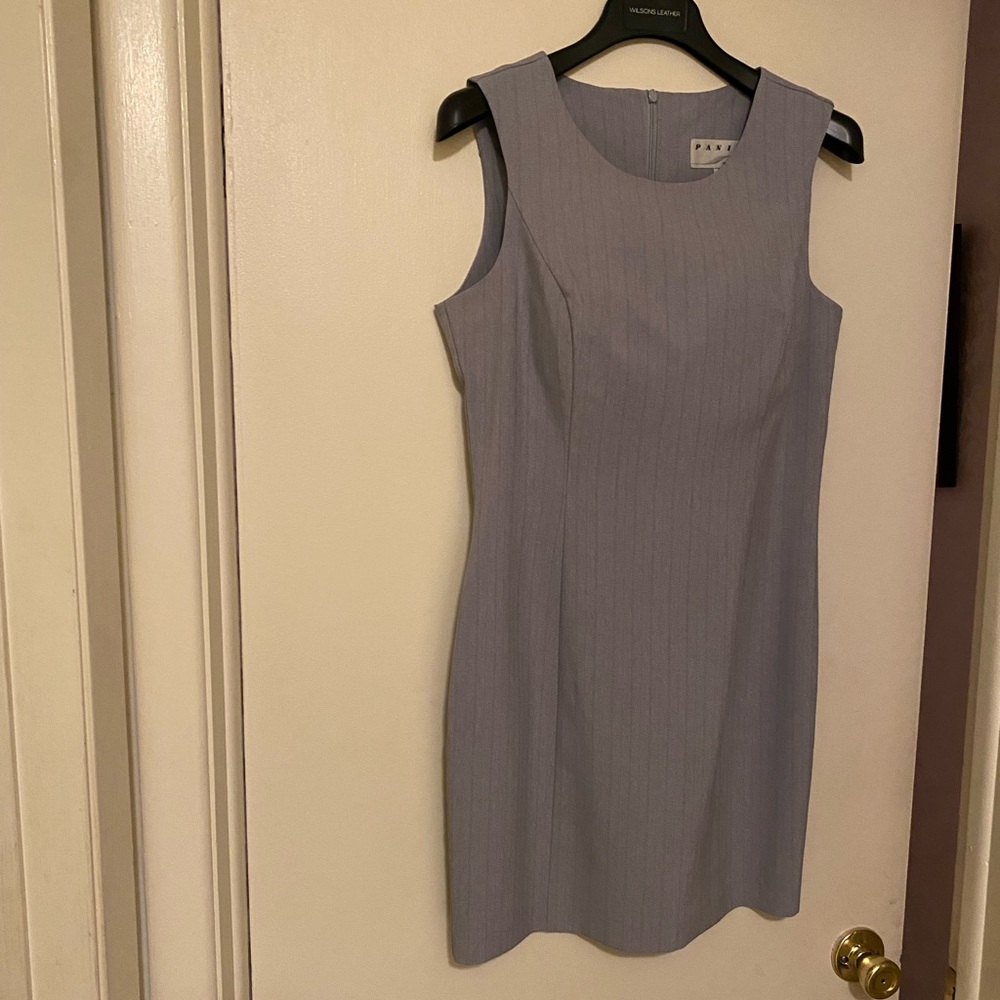 Gray Sheath Dress - Size 8